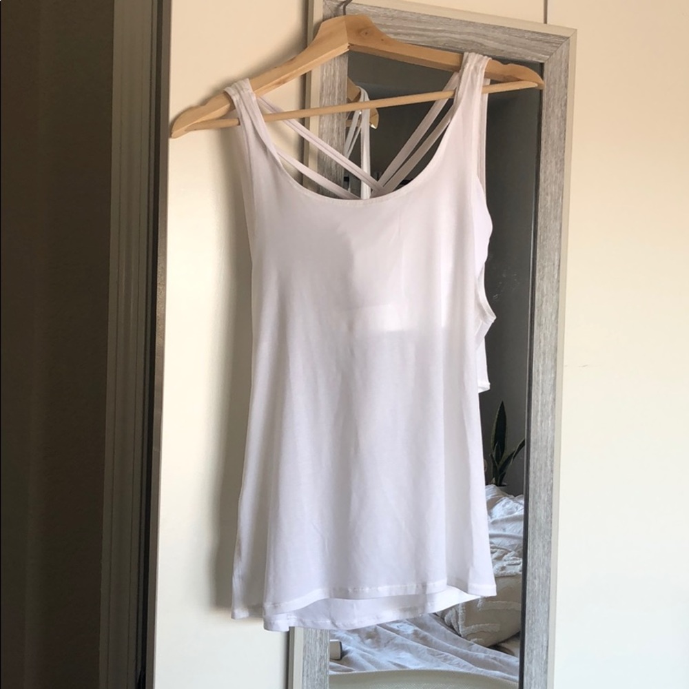 Lululemon tank top with built in energy bra
